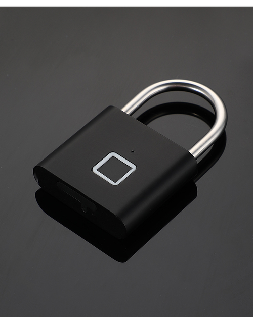 Smart fingerprint padlock