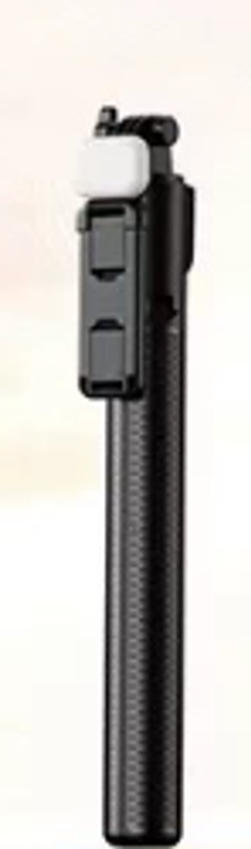 1.7m selfie stick with fill light, foldable and portable tripod