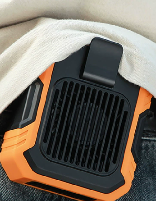 High-speed waist-mounted fan