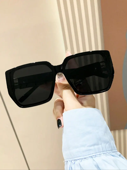 Trendy Classic Women's Casual Sun Protective Sunglasses, Summer Trendy Sunglasses, Casual Shades, Perfect for Street Style, Beach Vacations, Outdoor Leisure and Driving
