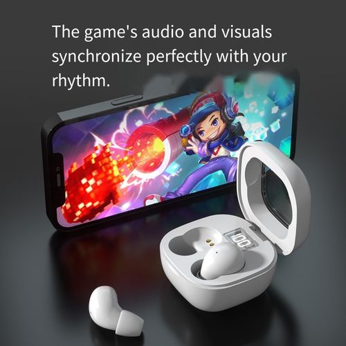 MSHUKCOE SK19 2024 New Ultra Small Invisible Wireless In-Ear Earbuds, 0.08 oz Lightweight Silicone, Noise Cancelling, 25 Hour Battery Life, for Side Sleepers, Cellphones Compatible, Gift Option, Privacy Focused