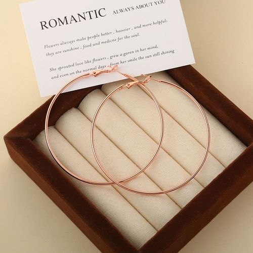 Golden Circle | 7cm Stainless Steel Hoops – Tarnish-Free & Hypoallergenic