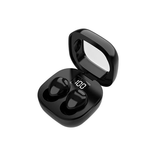 MSHUKCOE SK19 2024 New Ultra Small Invisible Wireless In-Ear Earbuds, 0.08 oz Lightweight Silicone, Noise Cancelling, 25 Hour Battery Life, for Side Sleepers, Cellphones Compatible, Gift Option, Privacy Focused
