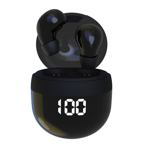 MSHUKCOE SK19 2024 New Ultra Small Invisible Wireless In-Ear Earbuds, 0.08 oz Lightweight Silicone, Noise Cancelling, 25 Hour Battery Life, for Side Sleepers, Cellphones Compatible, Gift Option, Privacy Focused
