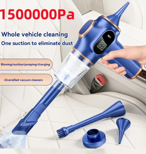 Handheld wireless vacuum cleaner cordless portable cleaning robot household car large suction vacuum cleaner