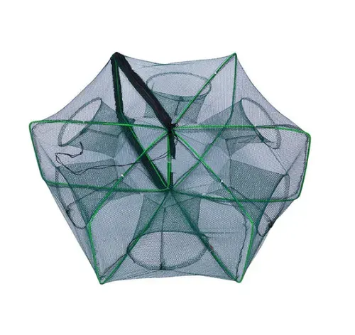 🐟 Reinforced fishing net, automatic folding