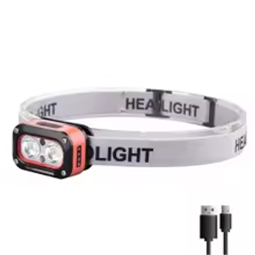 💡 Ultra-Bright LED Headlamp | 5 Modes USB Rechargeable 60° Adjustable