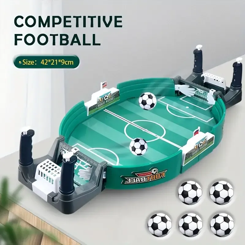 🔥Hot sale🔥 Table football parent-child set⚽️⚽️: Fun sports + educational growth, play to develop a smart brain! (Free 4 footballs)