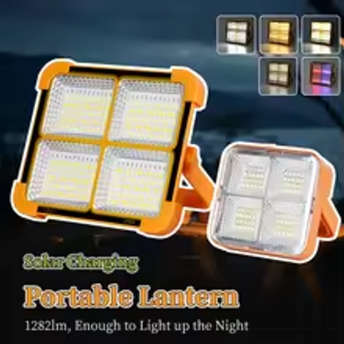 Solar USB Camping Light | Rechargeable Outdoor Lantern | Emergency LED Light