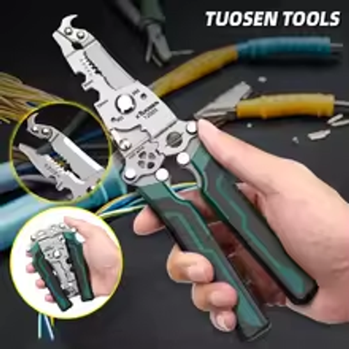 ​18-in-1 Folding Wire Stripper · Ultimate Electrician Tool​