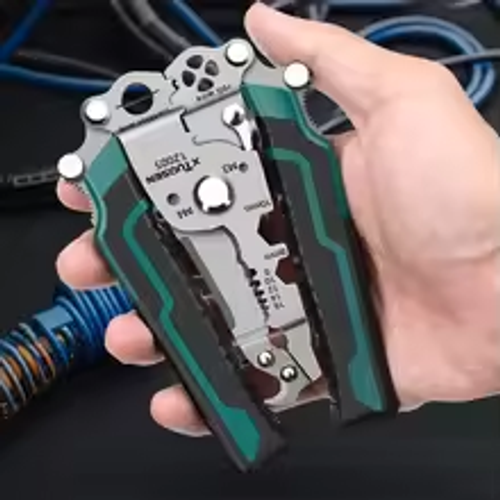 ​18-in-1 Folding Wire Stripper · Ultimate Electrician Tool​