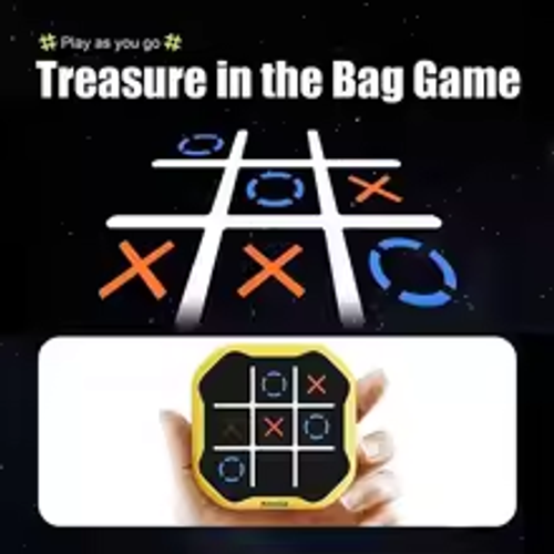 Electronic Tic-Tac-Toe Game Chess Game Electronic Game Machine Children's Educational Toy