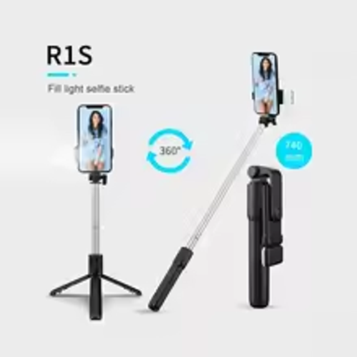 Portable Bluetooth selfie stick tripod bracket with remote shutter fill light retractable wireless remote control retractable mobile phone holder