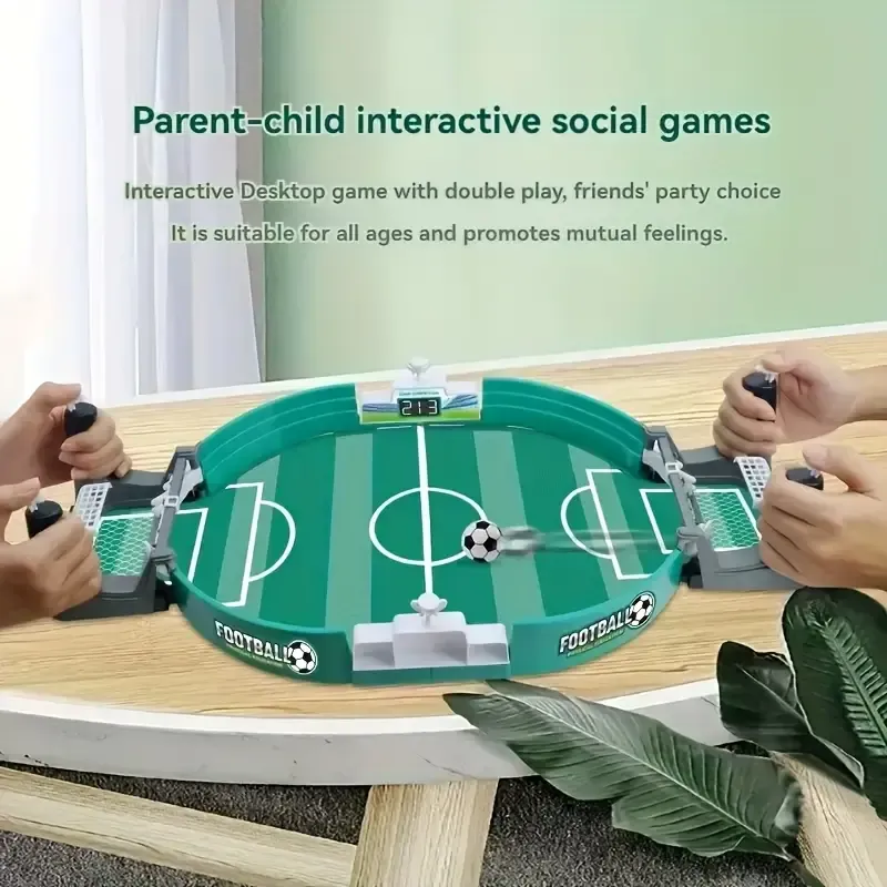 🔥Hot sale🔥 Table football parent-child set⚽️⚽️: Fun sports + educational growth, play to develop a smart brain! (Free 4 footballs)
