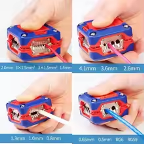 🔧Professional Wire Stripper Portable Cable Cutter and Crimper