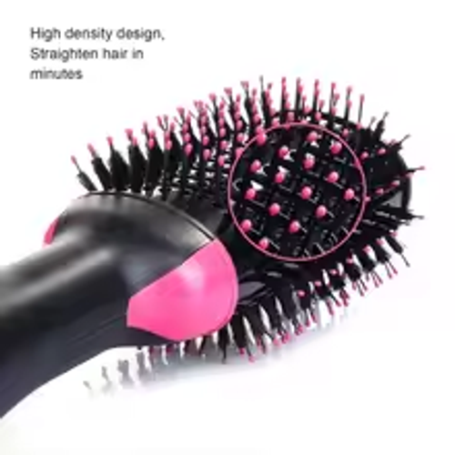3-in-1 Styler  Ionic Hot Air Brush | Blow Dry + Volumize + Straighten | Anti-Frizz Hair Tool