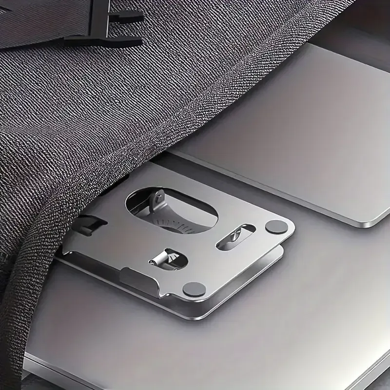 🌟Instant Pro Workstation! 360° Rotating Tablet, Phone Holder - Aviation Aluminum Foldable Design