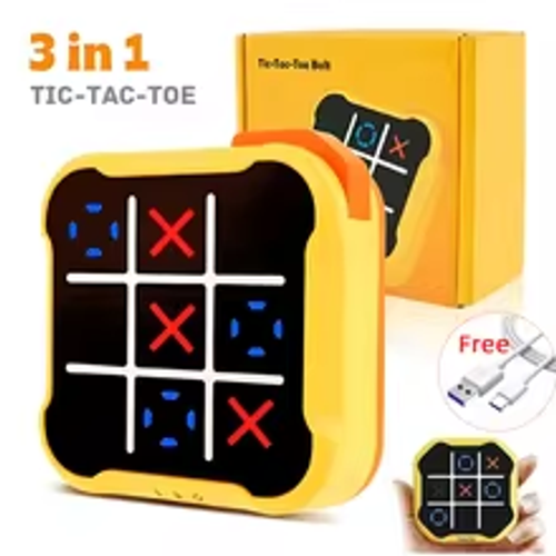 Electronic Tic-Tac-Toe Game Chess Game Electronic Game Machine Children's Educational Toy