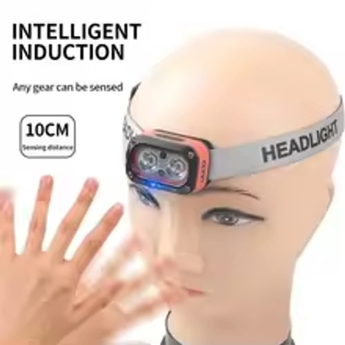 💡 Ultra-Bright LED Headlamp | 5 Modes USB Rechargeable 60° Adjustable