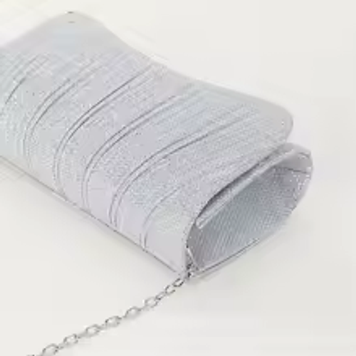 ✨Women's Fashion Silver Glitter Evening Bag | Wedding and Party Purse | Detachable Shoulder Strap