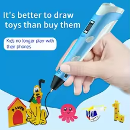 Kids 3D Drawing Pen - Safe & Easy DIY Creative Tool