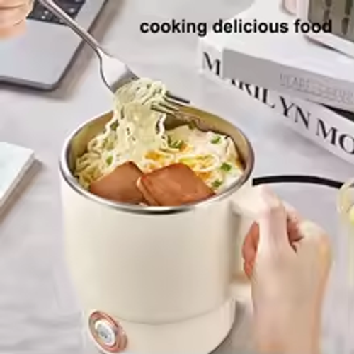 🔥3-in-1 Foldable Pot  Mini Electric Cooker | Rice Cooker + Hot Pot + Kettle | Portable for Travel & Home