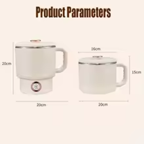 🔥3-in-1 Foldable Pot  Mini Electric Cooker | Rice Cooker + Hot Pot + Kettle | Portable for Travel & Home
