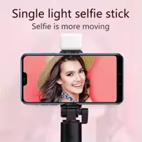 Portable Bluetooth selfie stick tripod bracket with remote shutter fill light retractable wireless remote control retractable mobile phone holder