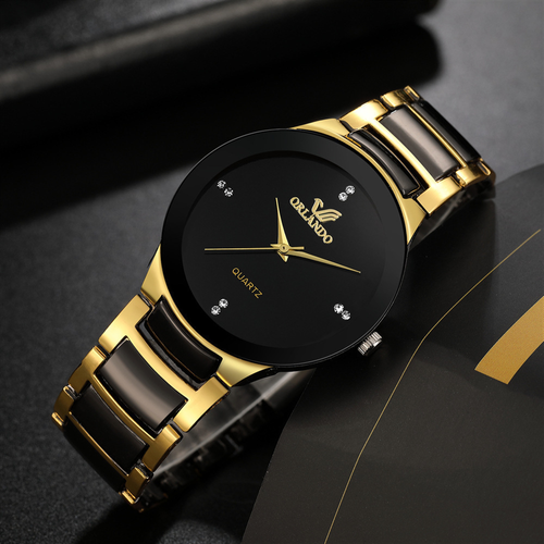 Minimalist Bar Scale Watch British-style steel strap