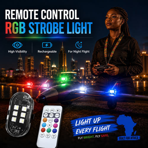 2 Pack RGB Strobe Warning Lights