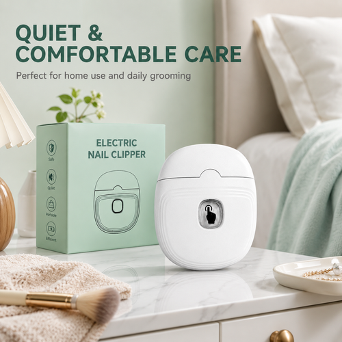 Electric Nail Clipper 💅 Safe, Quiet & Portable Automatic Nail Trimmer