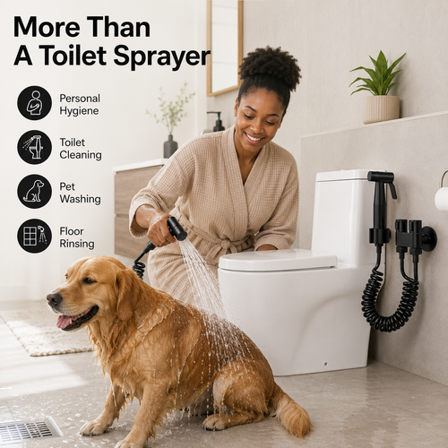🖤 SUS304 Bidet Sprayer Set