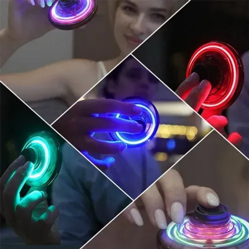 Induction Toy Fingertips Upgrade Flying Gyro UFO