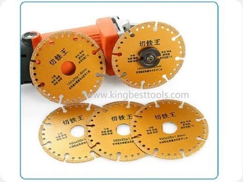 Diamond Saw Blade Metal Brazing Iron Rebar Stainless Steel Cutting Discs Blade 100 110mm Angle Grinder Disk Cut Off Wheel Tool