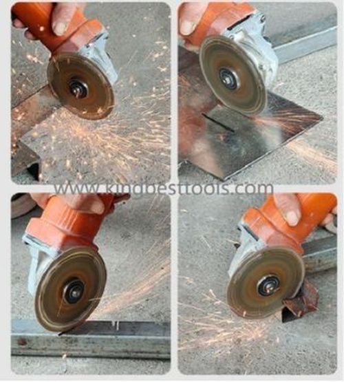 Diamond Saw Blade Metal Brazing Iron Rebar Stainless Steel Cutting Discs Blade 100 110mm Angle Grinder Disk Cut Off Wheel Tool