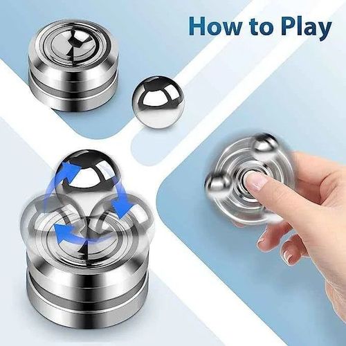 Satellite magnet gyro decompression toy Orbiter fidget toy finger tip yoyo ball decompression leisure