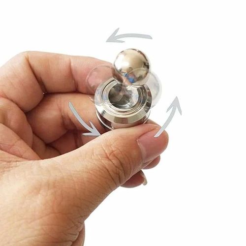 Satellite magnet gyro decompression toy Orbiter fidget toy finger tip yoyo ball decompression leisure