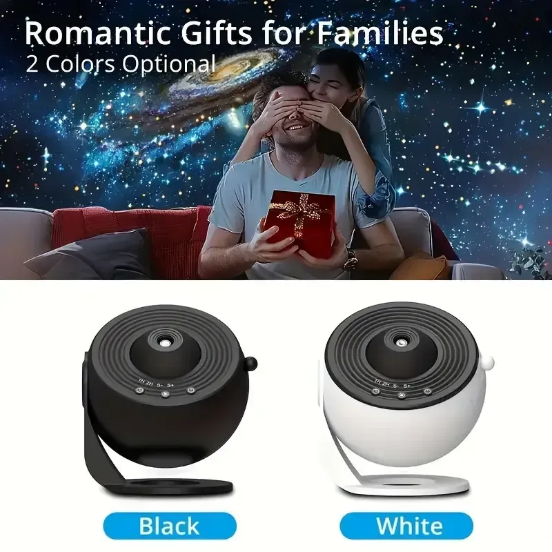 Globe Galaxy Starry Sky Lamp Free 13 Pieces of HD Film Bedroom Living Room Starry Sky Atmosphere Lamp Projector Lamp