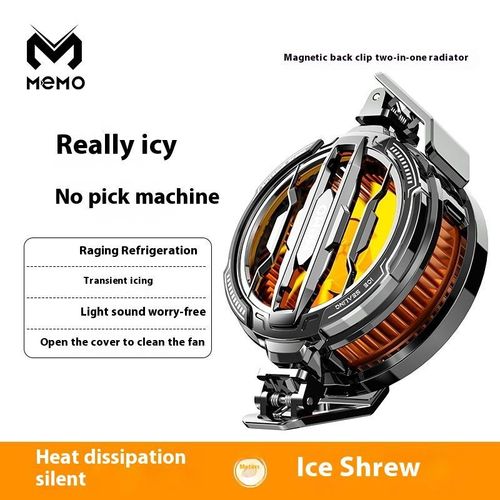 Mimo 2024 new CX07 mobile phone radiator magnetic semiconductor icing model with back clip Universal for mobile phones