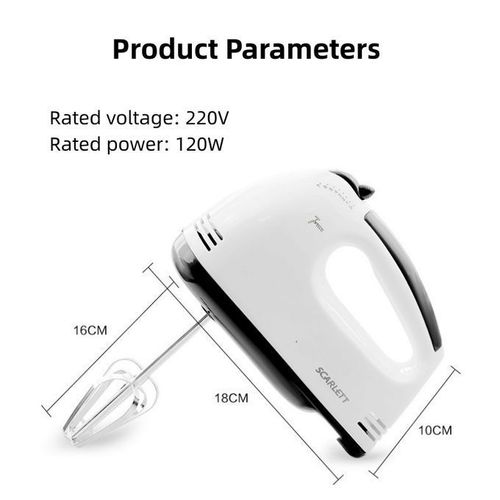Electric Whisks Hand Mixer Egg Beater Kitchen Blender