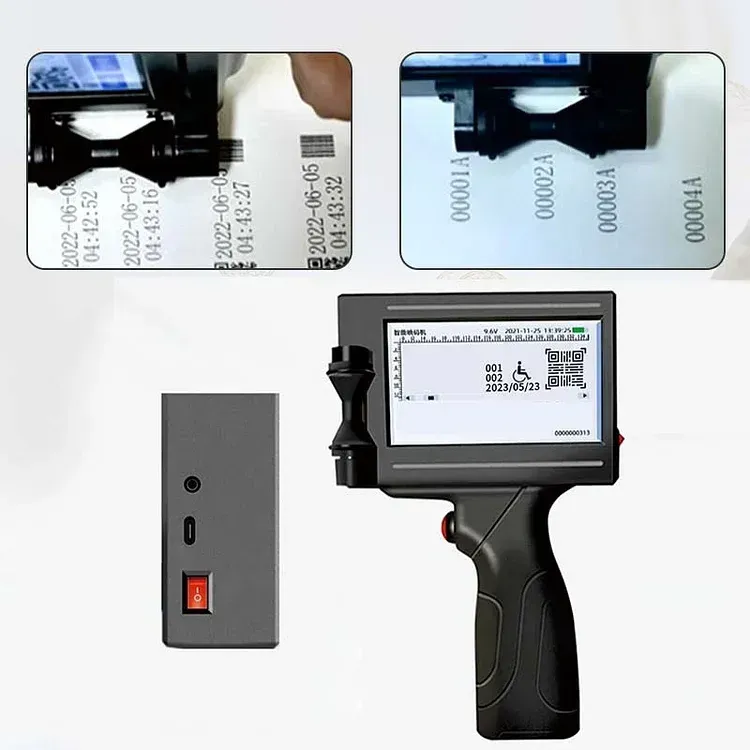 Handheld small inkjet printer