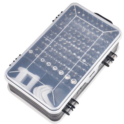 Multi-purpose watch and mobile phone disassembly and repair screwdriver screwdriver tool 115-in-1 carbon steel screwdriver Silk knife set