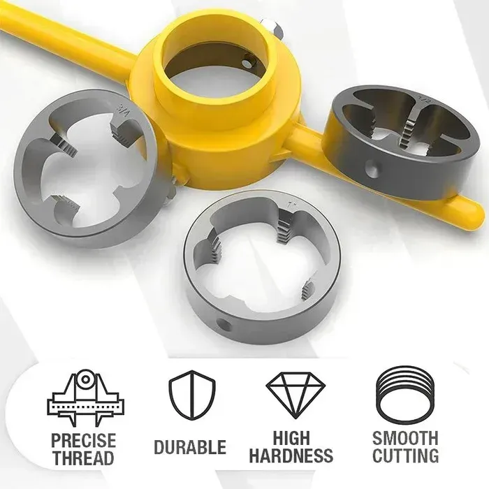 Pipe Threading Tool - 6Pcs