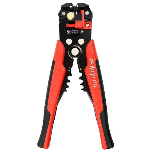 Mythco Self Adjusting Wire Stripper, Black-Red