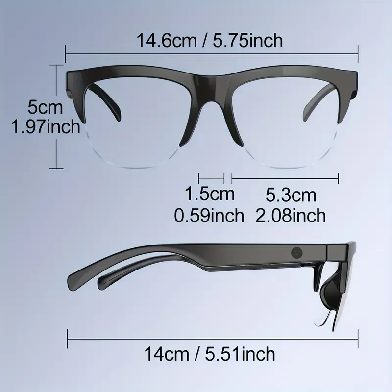 Microphone Music Glasses