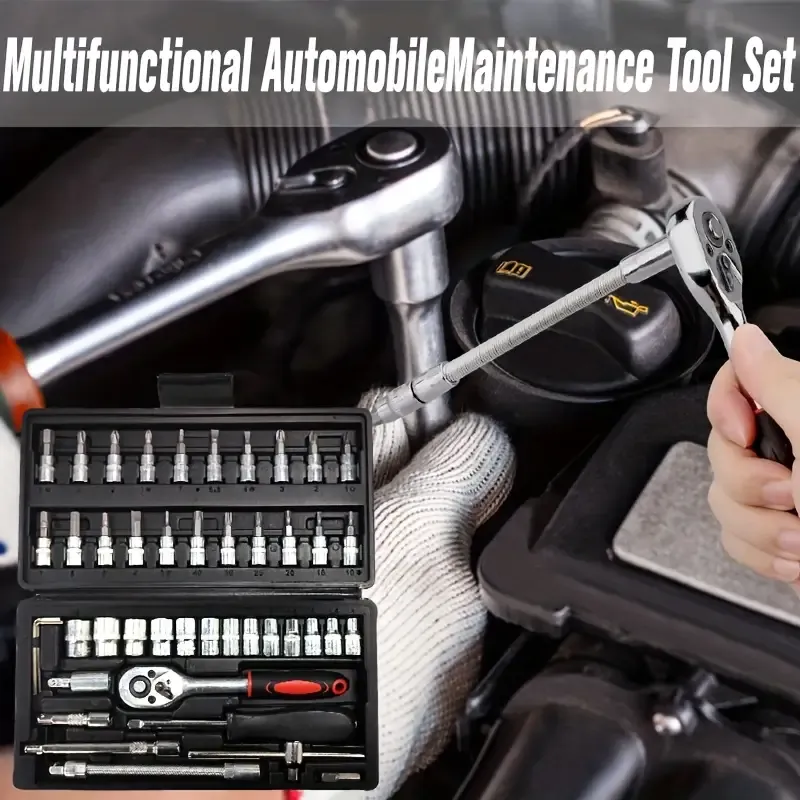 High-end professional 46-piece tool set