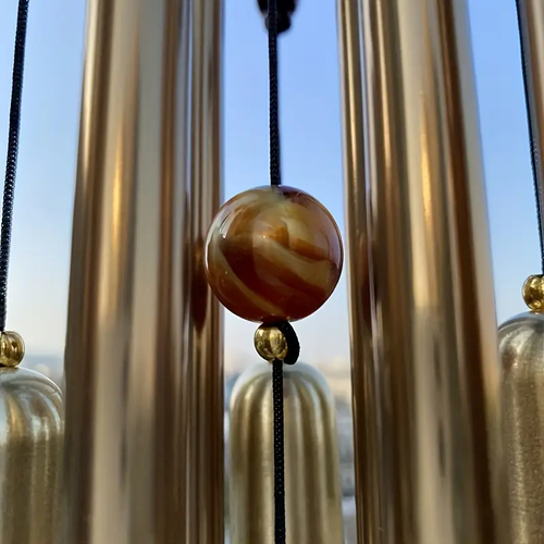 Extra-Large Copper Bell Wind Chimes