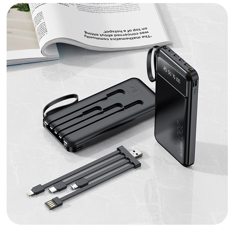 ⚡️⚡️Multi-functional fast Power Bank 20000mah