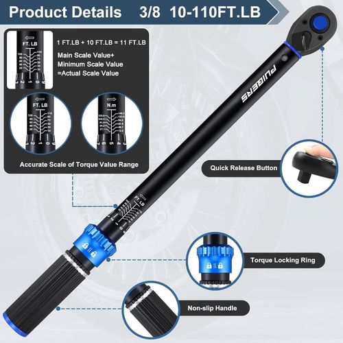 🔥Last Day 49%Drive Click Torque Wrench