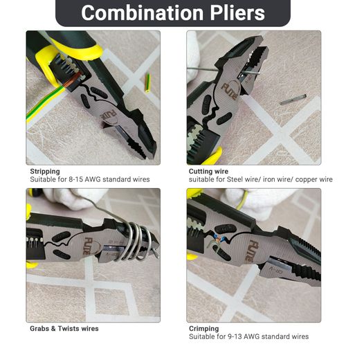 4-in-1 Pro Lineman Plier Tools(Yellow